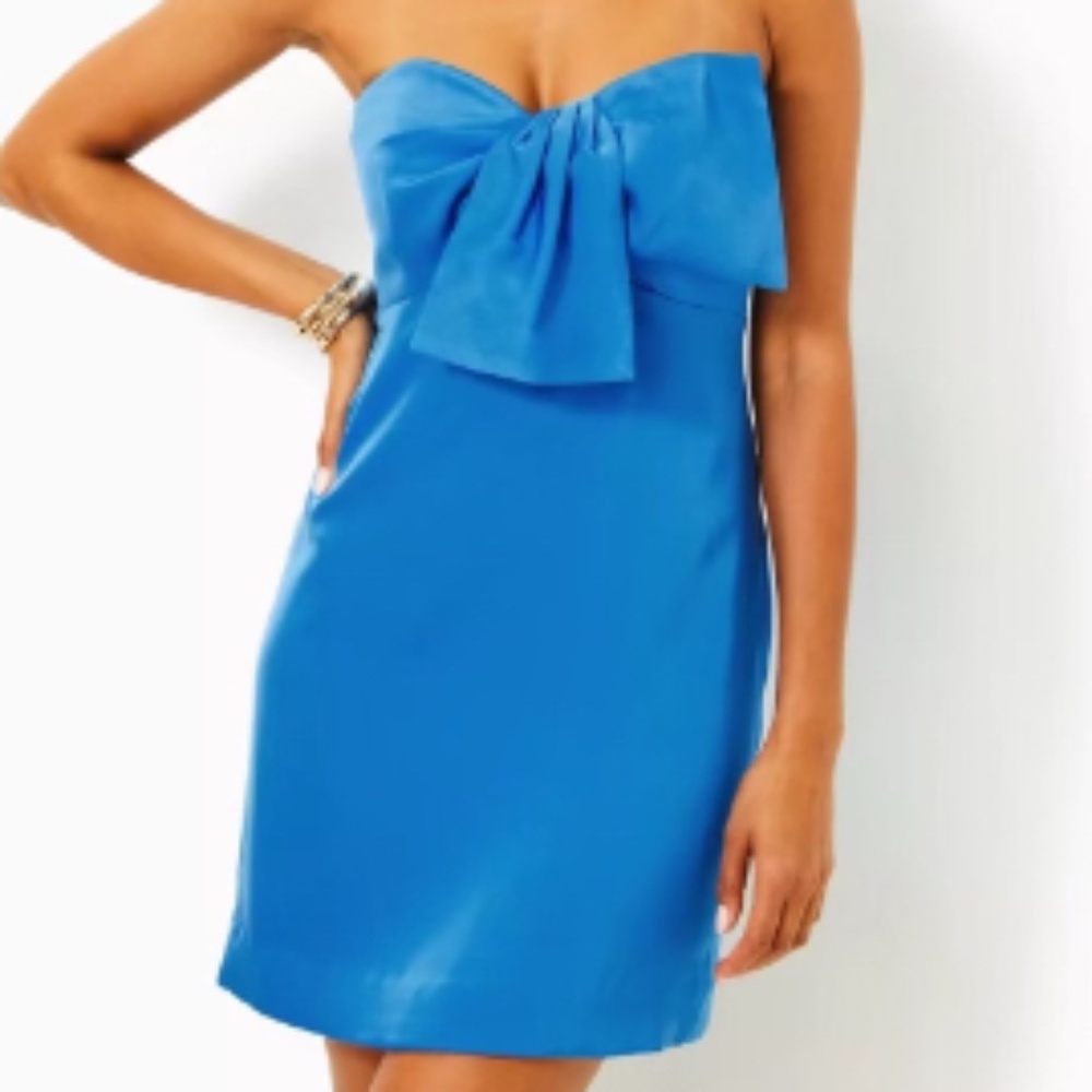 NWT Lilly Pulitzer Carlynn satin dress